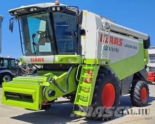 CLAAS Lexion 550 Derliaus nuėmimo kombainai