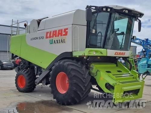 CLAAS Lexion 570 Derliaus nuėmimo kombainai