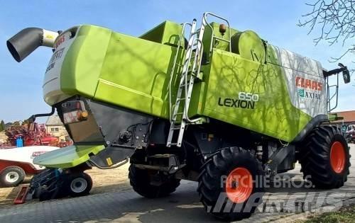 CLAAS Lexion 650 Derliaus nuėmimo kombainai