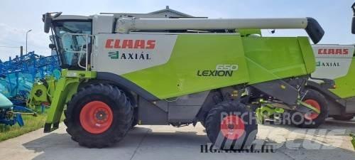 CLAAS Lexion 650 Derliaus nuėmimo kombainai