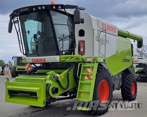 CLAAS Lexion 650 Derliaus nuėmimo kombainai