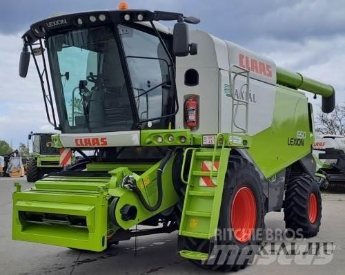 CLAAS Lexion 650 Derliaus nuėmimo kombainai
