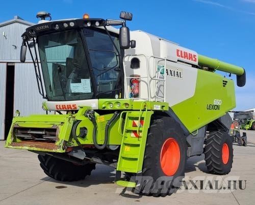 CLAAS Lexion 650 Derliaus nuėmimo kombainai