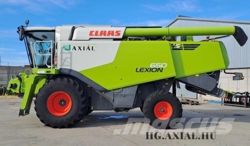 CLAAS Lexion 650 Derliaus nuėmimo kombainai