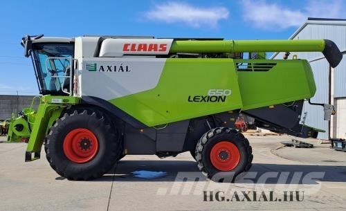 CLAAS Lexion 650 Derliaus nuėmimo kombainai