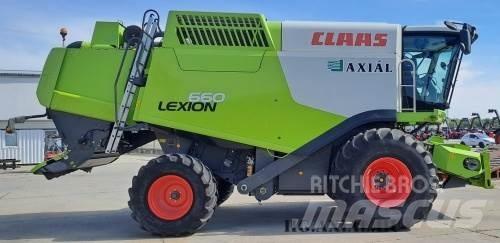 CLAAS Lexion 660 Derliaus nuėmimo kombainai