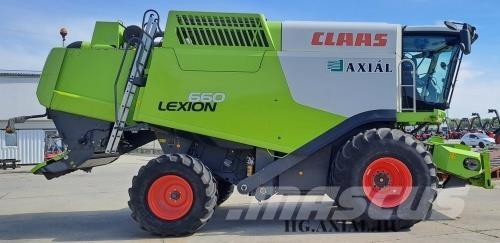 CLAAS Lexion 660 Derliaus nuėmimo kombainai