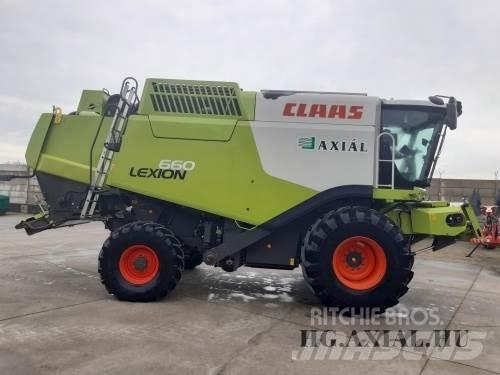 CLAAS Lexion 660 Derliaus nuėmimo kombainai