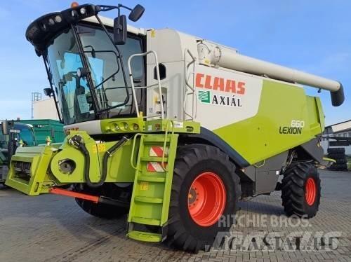 CLAAS Lexion 660 Derliaus nuėmimo kombainai