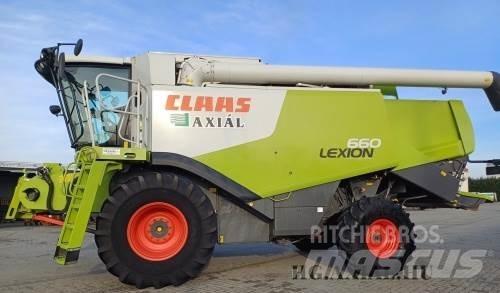 CLAAS Lexion 660 Derliaus nuėmimo kombainai