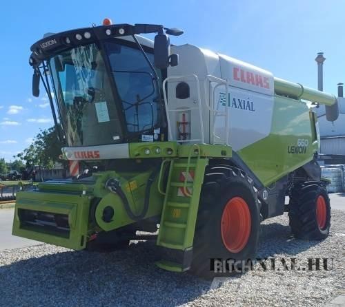 CLAAS Lexion 660 Derliaus nuėmimo kombainai