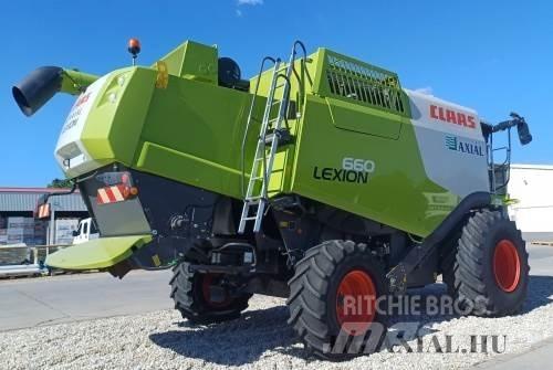 CLAAS Lexion 660 Derliaus nuėmimo kombainai