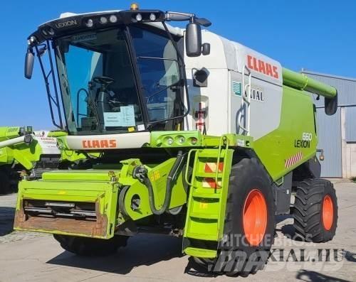 CLAAS Lexion 660 Derliaus nuėmimo kombainai