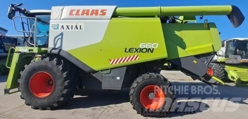 CLAAS Lexion 660 Derliaus nuėmimo kombainai