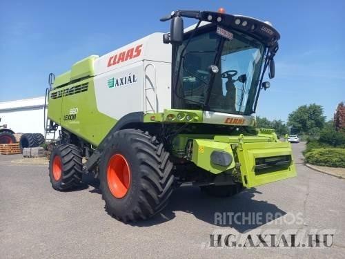 CLAAS Lexion 660 Derliaus nuėmimo kombainai