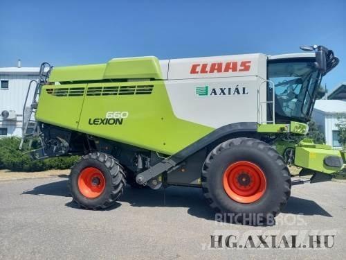 CLAAS Lexion 660 Derliaus nuėmimo kombainai