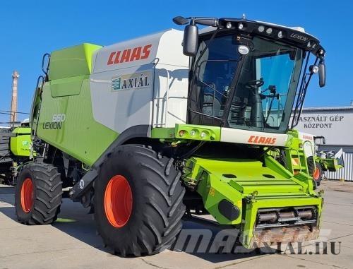 CLAAS Lexion 660 Derliaus nuėmimo kombainai