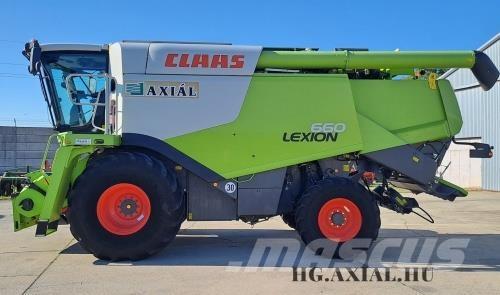 CLAAS Lexion 660 Derliaus nuėmimo kombainai