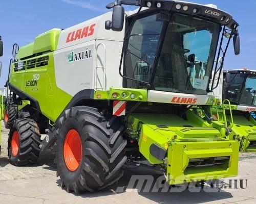 CLAAS Lexion 750 Derliaus nuėmimo kombainai