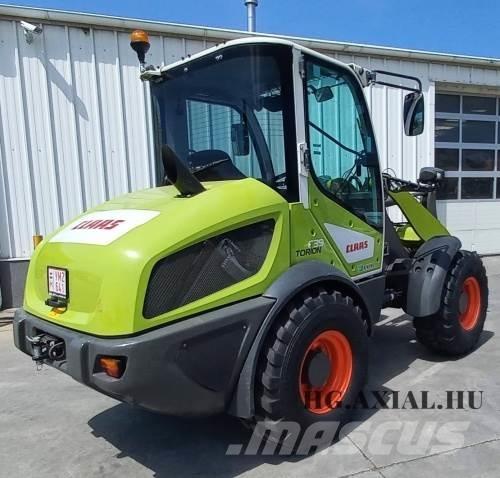 CLAAS Torion 639 Naudoti ratiniai krautuvai