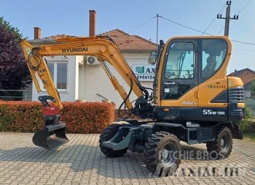 Hyundai R55W-9A Ratiniai ekskavatoriai