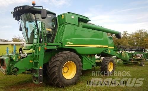 John Deere W540 Derliaus nuėmimo kombainai
