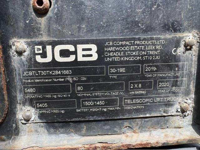 JCB 30-19 E Elektriniai šakiniai krautuvai
