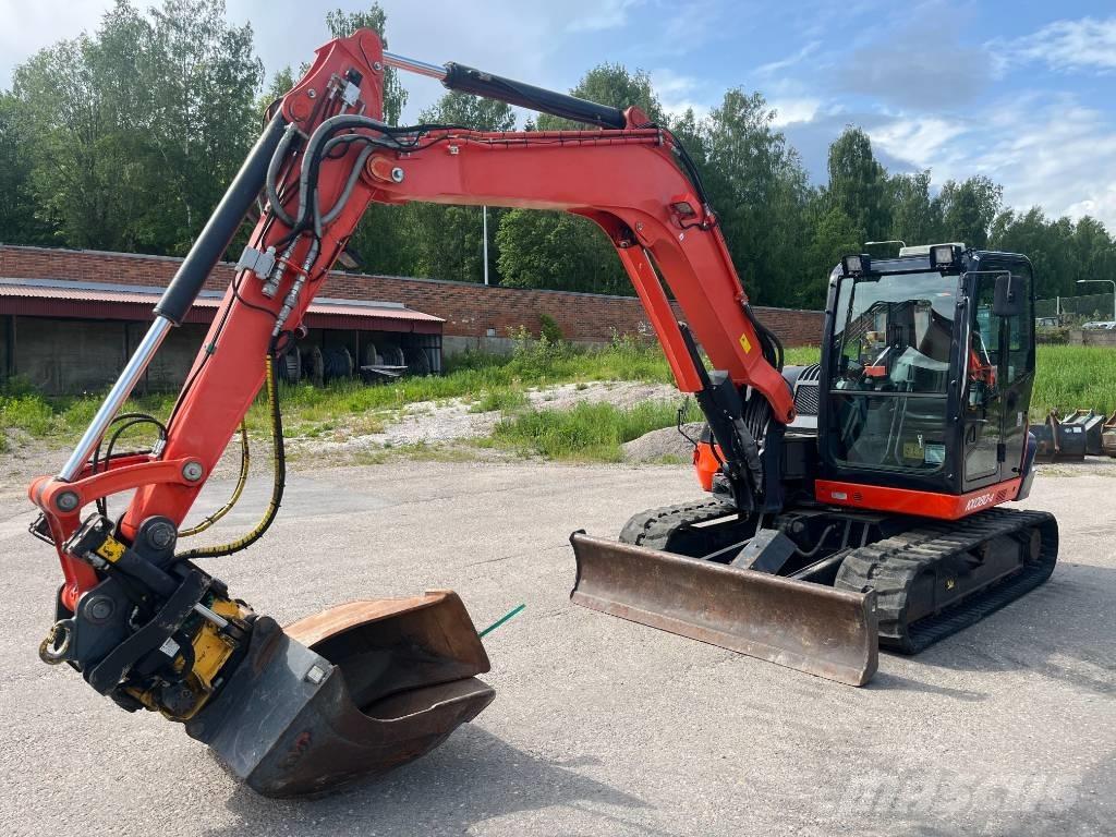 Kubota KX 080-4 Vidutinės galios ekskavatoriai 7-12 t