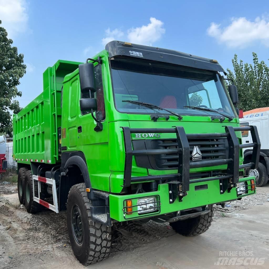 Howo 371 6x4 Savivarčių priekabų vilkikai