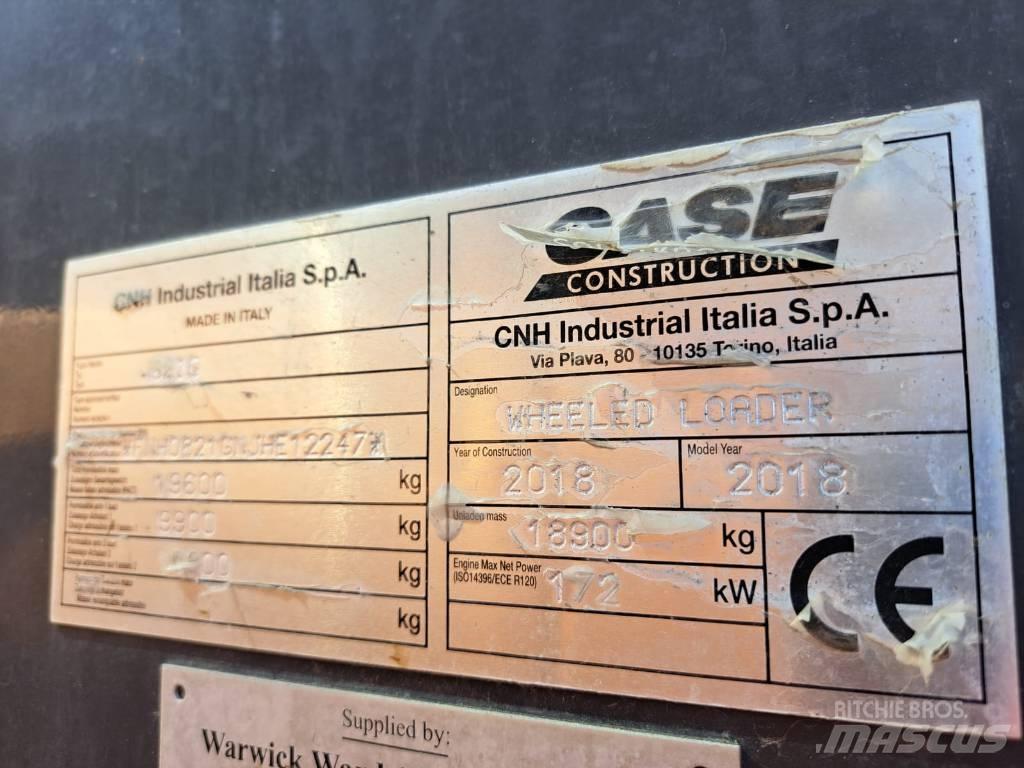 CASE 821 GXR Naudoti ratiniai krautuvai