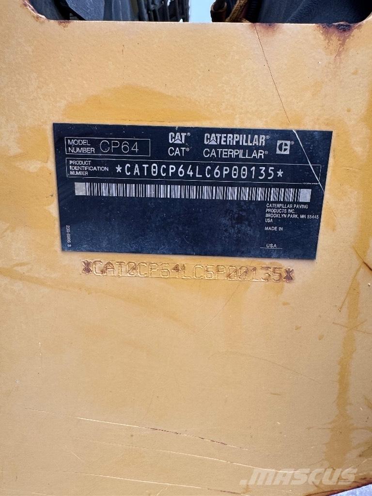 CAT CP 64 Vieno būgno volai