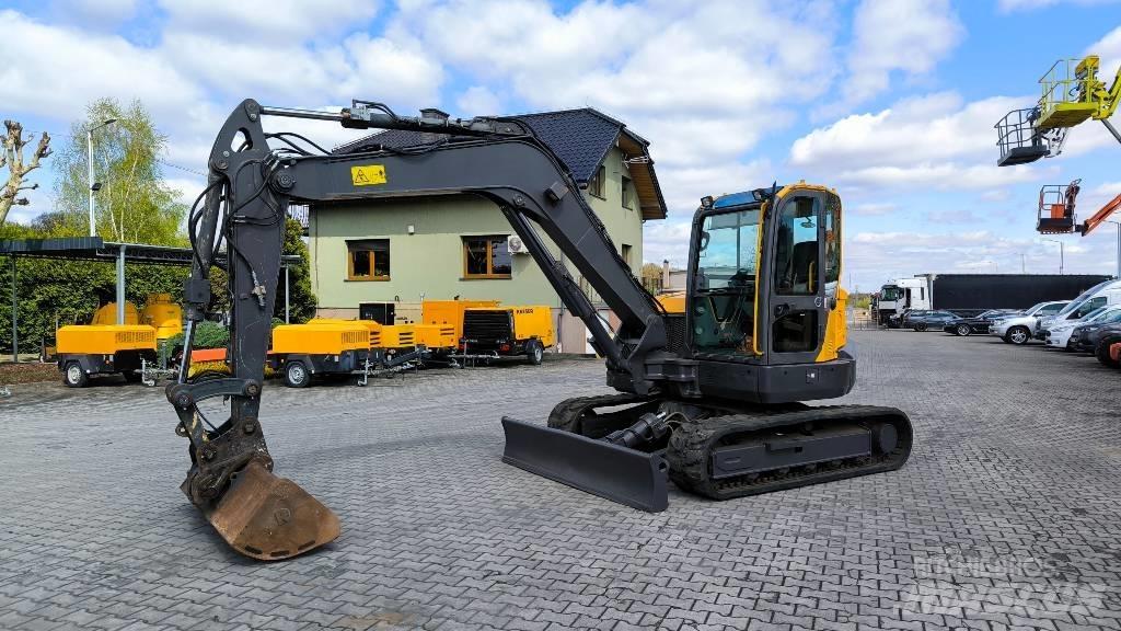 Volvo ECR 88 D Vidutinės galios ekskavatoriai 7-12 t