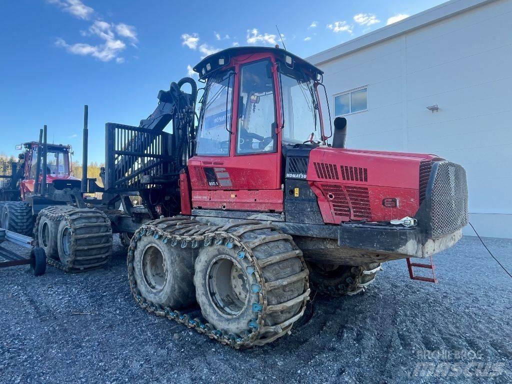 Komatsu 855.1 Naudoti miškovežiai (Forvarderiai)