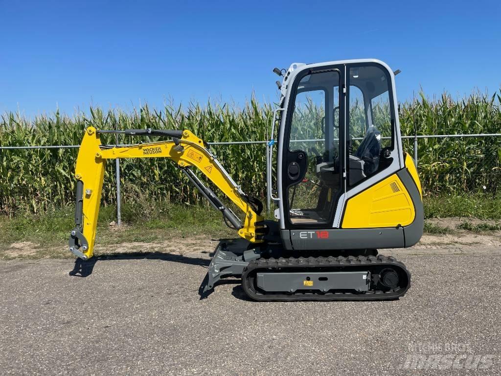 Wacker Neuson ET18 Mini ekskavatoriai < 7 t