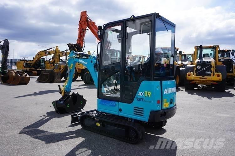 Airman AX19-7 Mini ekskavatoriai < 7 t