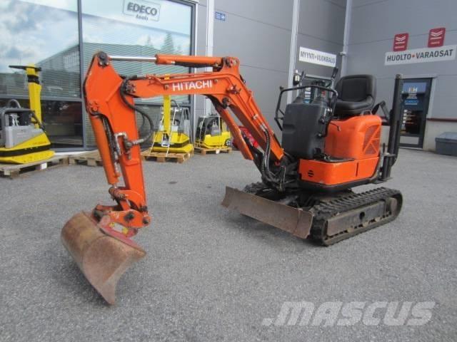 Hitachi ZX 10 Mini ekskavatoriai < 7 t