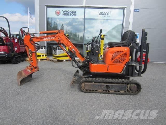 Hitachi ZX 10 Mini ekskavatoriai < 7 t