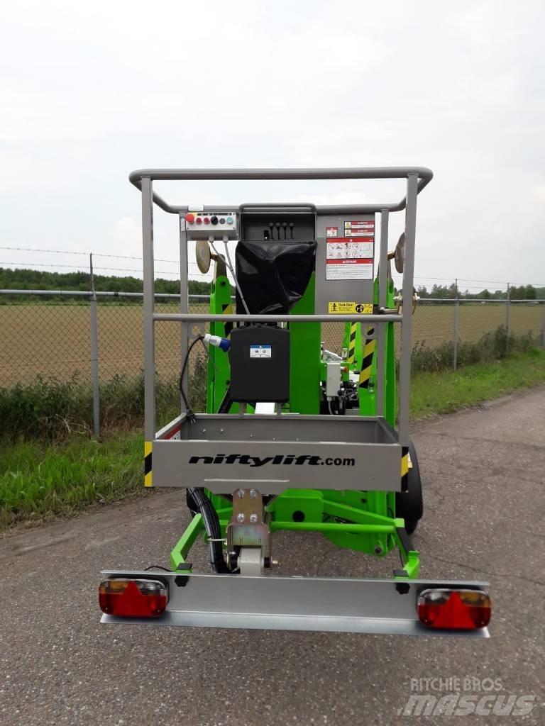 Niftylift 120 T E Ant priekabų montuojamos kėlimo platformos