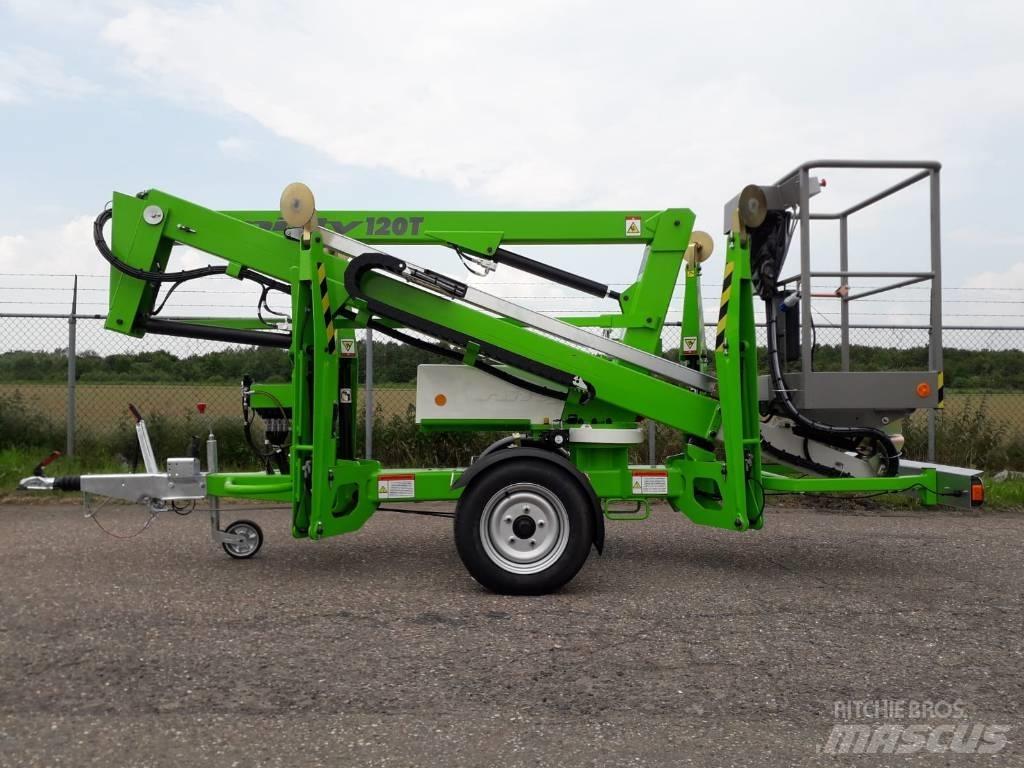 Niftylift 120 T E Ant priekabų montuojamos kėlimo platformos