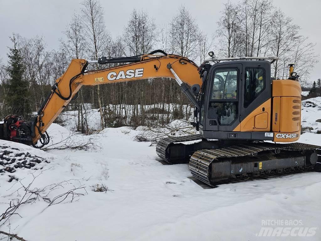 CASE CX 145 D SR Vikšriniai ekskavatoriai