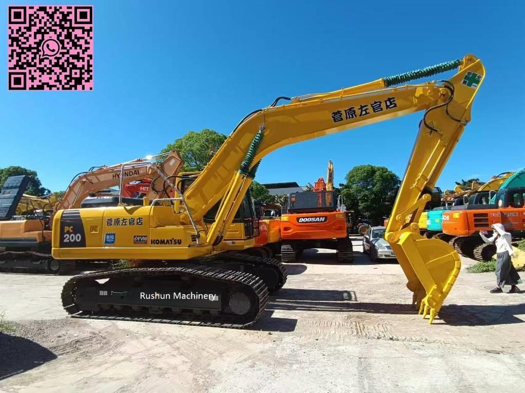 Komatsu PC 200 Vidutinės galios ekskavatoriai 7-12 t