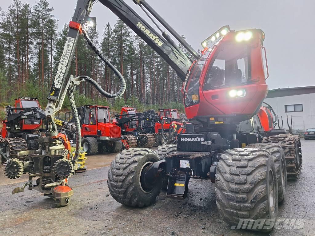 Komatsu 901 XC Miško technika (Harvesteriai)