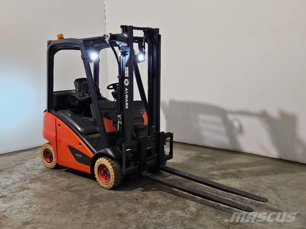 Linde H18T LPG (dujiniai) krautuvai
