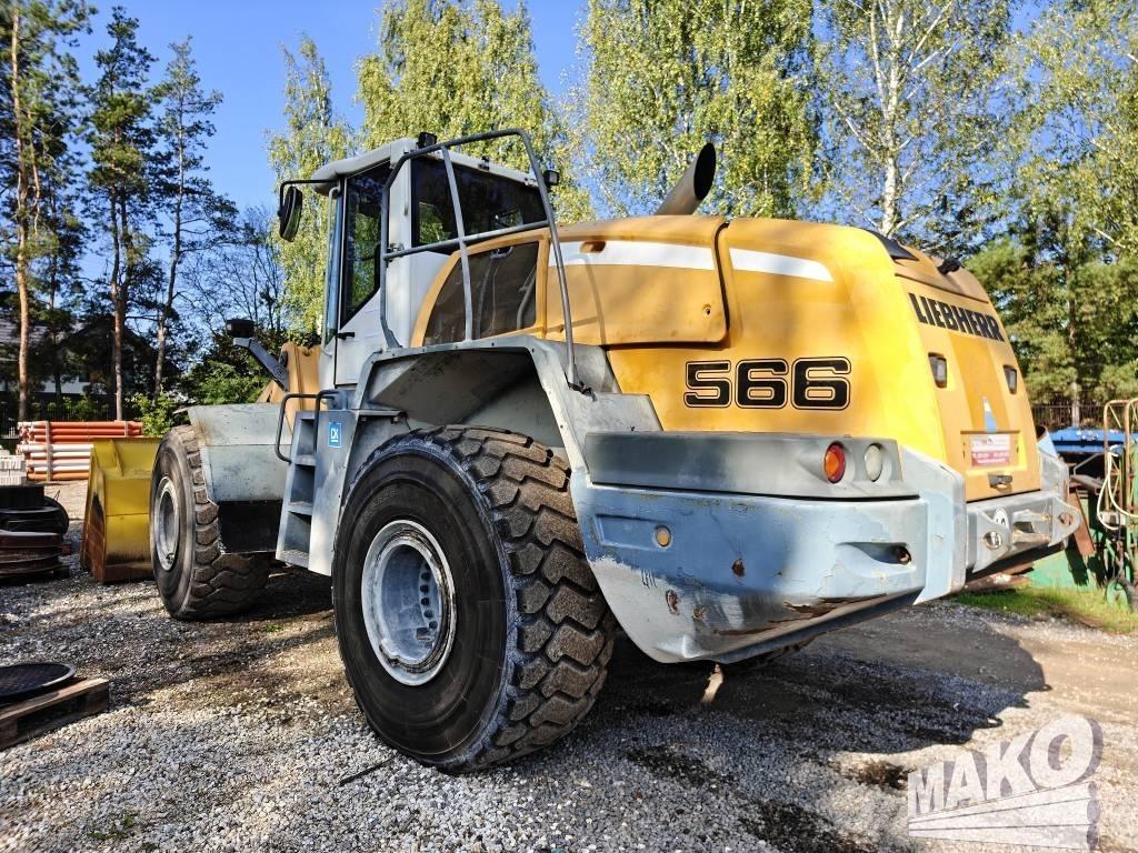 Liebherr L 566 Naudoti ratiniai krautuvai
