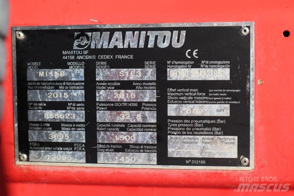 Manitou MI15D Dyzeliniai krautuvai