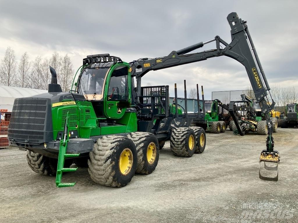 John Deere 1510G Naudoti miškovežiai (Forvarderiai)