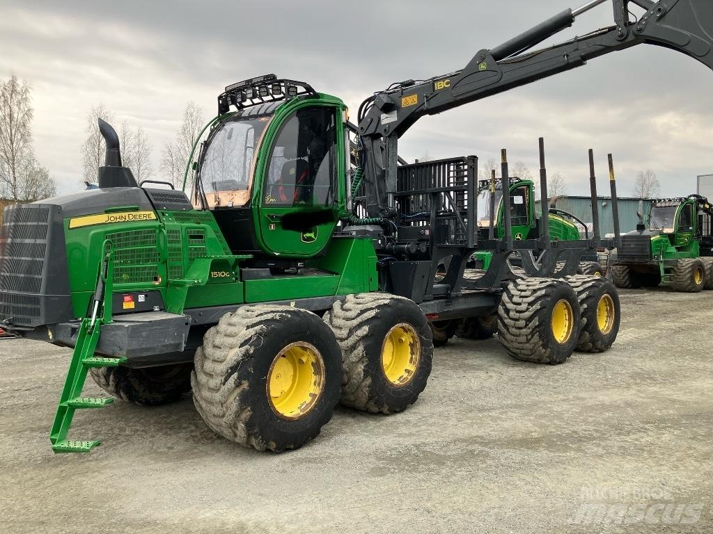 John Deere 1510G Naudoti miškovežiai (Forvarderiai)
