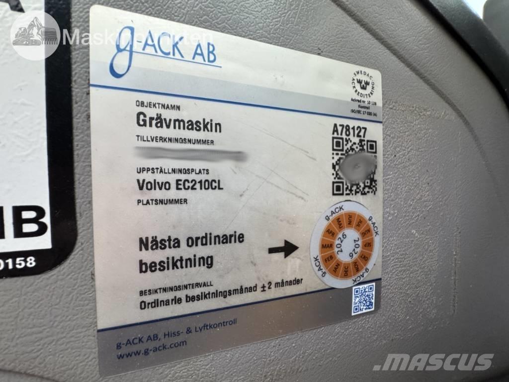 Volvo EC 210 C L Vikšriniai ekskavatoriai