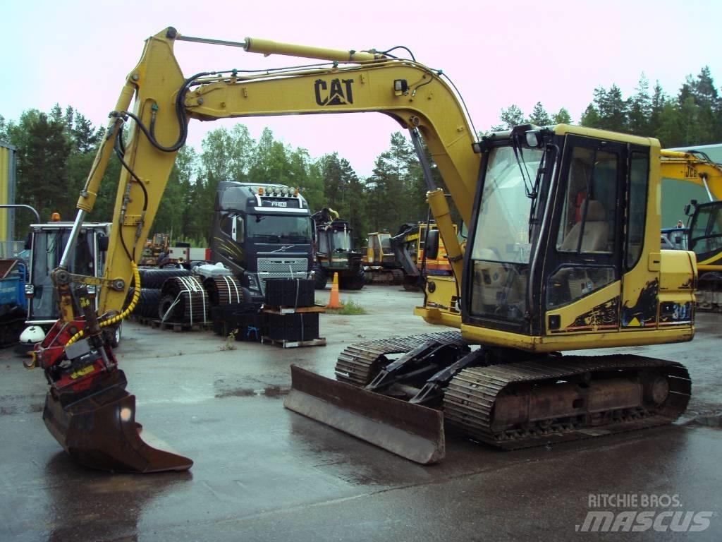 CAT 307 Vidutinės galios ekskavatoriai 7-12 t