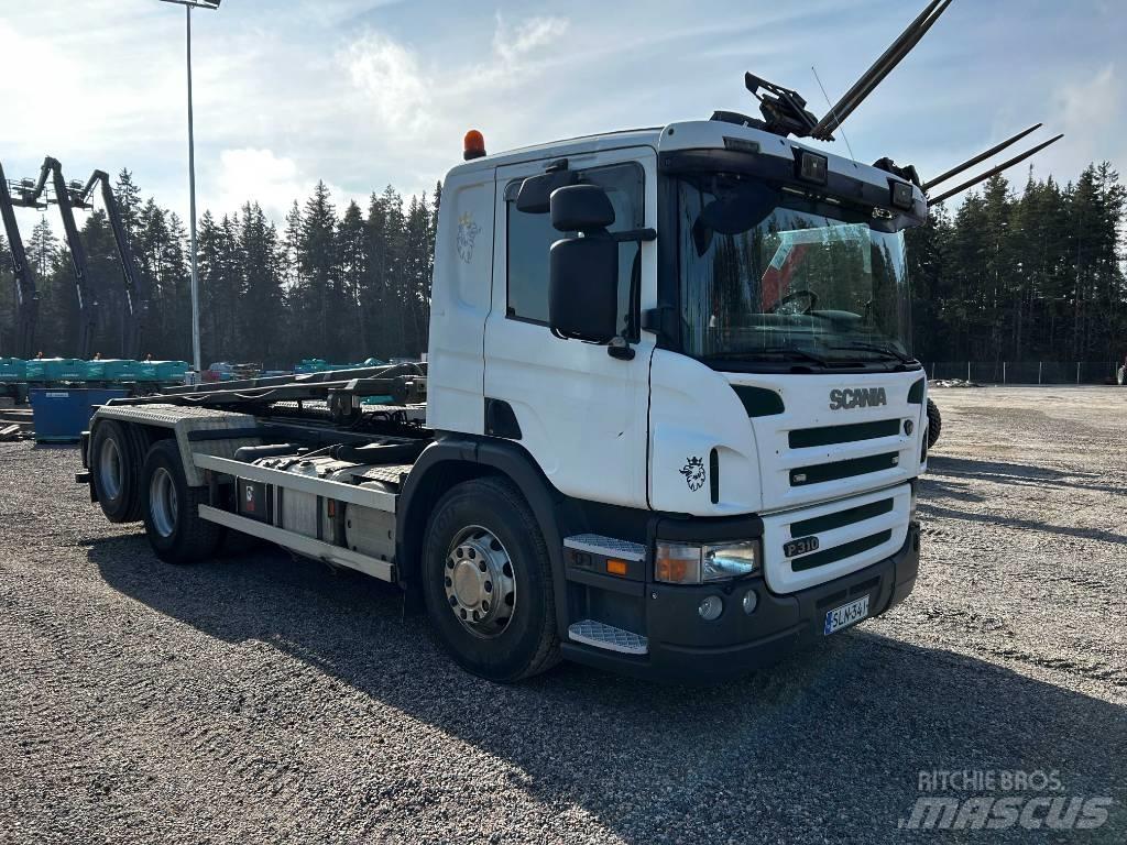 Scania P310 DB6X2HNB Savivarčiai su kabeliniu keltuvu